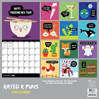 Rated R Puns 2026 Wall Calendar - Online Exclusive