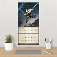 Attack On Titan 2026 Wall Calendar