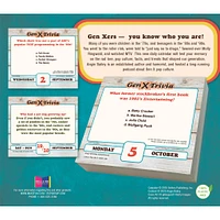 Daily Gen X 2026 Box Calendar - Online Exclusive