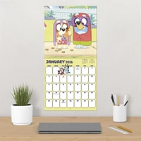 Bluey Exclusive with Decal 2026 Deluxe Wall Calendar