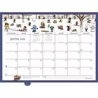 Motherword 2025-2026 Deluxe Wall Calendar (French)