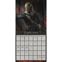 Game Of Thrones House Of The Dragon 2026 Wall Calendar