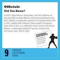 Year Of Football Trivia 2026 Box Calendar