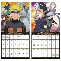 Naruto Shippuden 2026 Wall Calendar