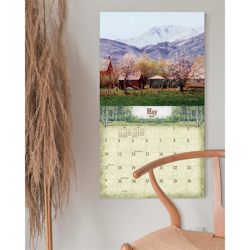 Woodland 2026 Deluxe Wall Calendar