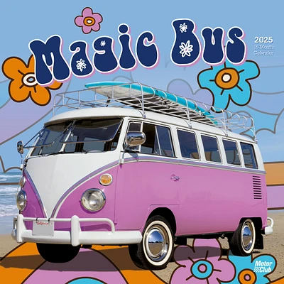 Magic Bus Wall 2025 Calendar