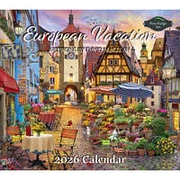 European Vacation 2026 Wall Calendar - Online Exclusive
