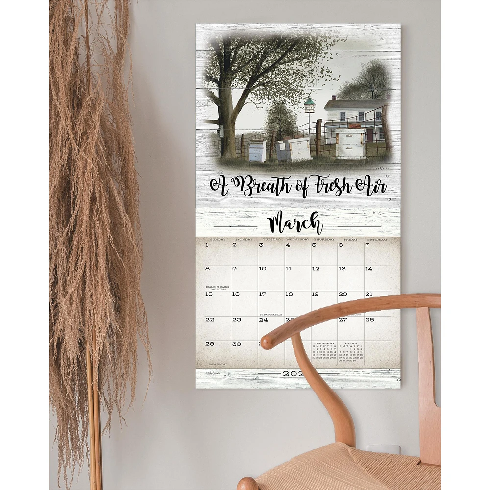 Farmhouse 2026 Deluxe Wall Calendar