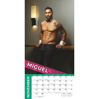 Chippendales 2026 Wall Calendar
