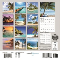 Island Paradise 2026 Mini Calendar