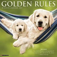 Golden Rules Wall 2025 Calendar