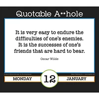 Quotable Ahole 2026 Box Calendar