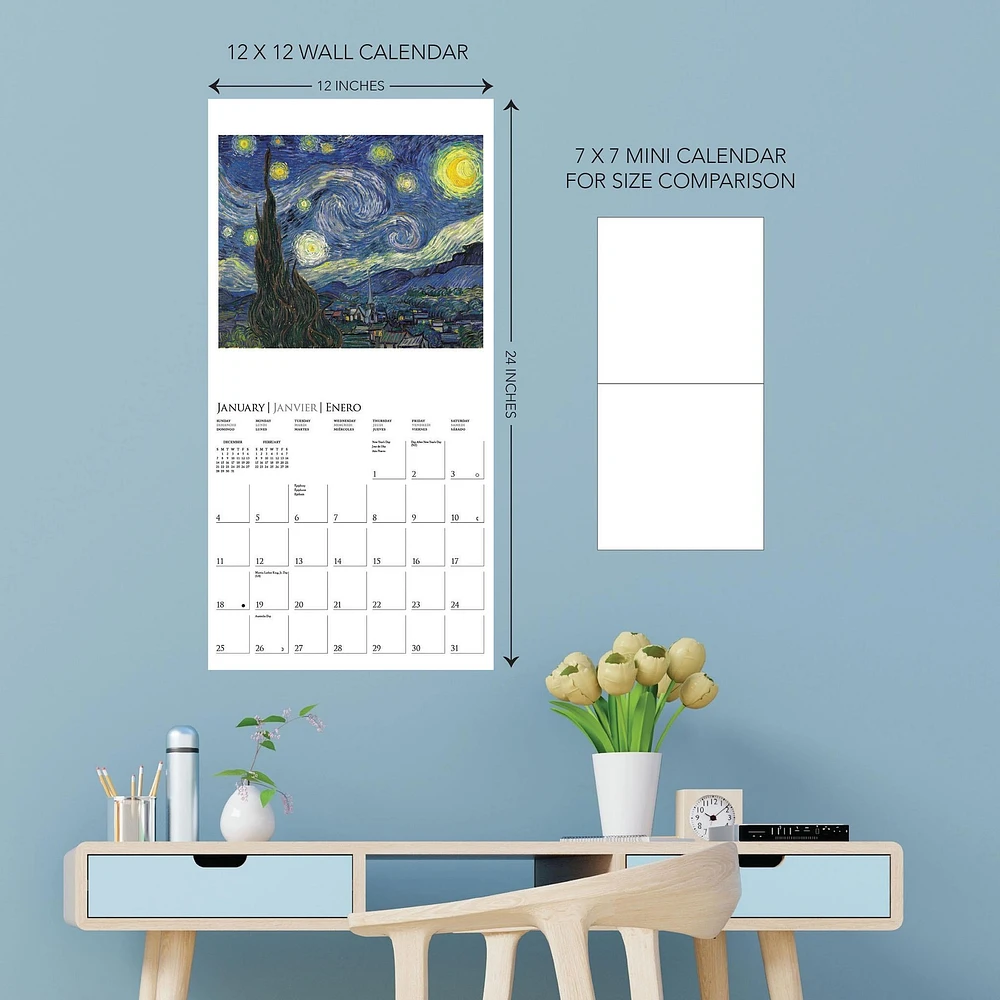 Van Gogh 2026 Wall Calendar - Online Exclusive