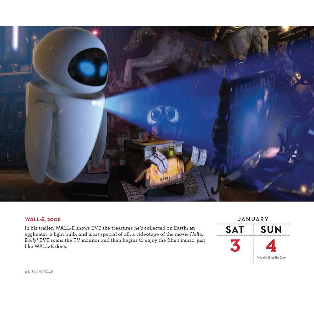 Disney A Year Of Animation 2026 Box Calendar