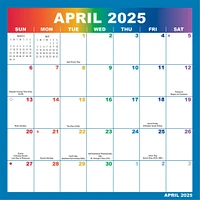 Rainbow Magic Grip Mini 2025 Calendar