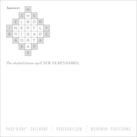 Mensa 365 Brain Puzzlers 2026 Box Calendar