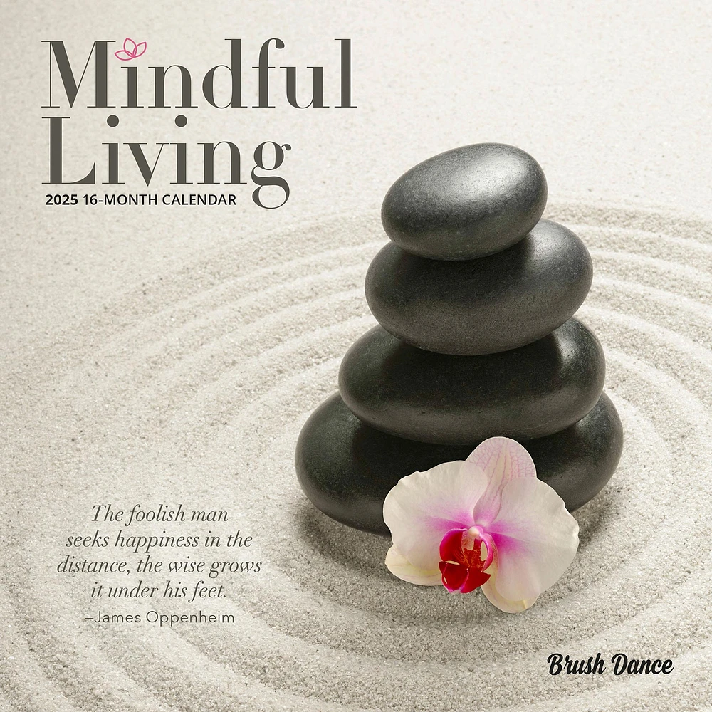 Mindful Living Mini 2025 Calendar