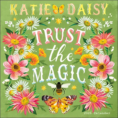 Katie Daisy 2026 Wall Calendar - Online Exclusive