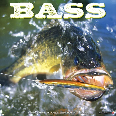 Bass Wall 2025 Calendar