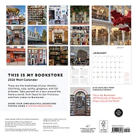 This Is My Bookstore 2026 Wall Calendar - Online Exclusive