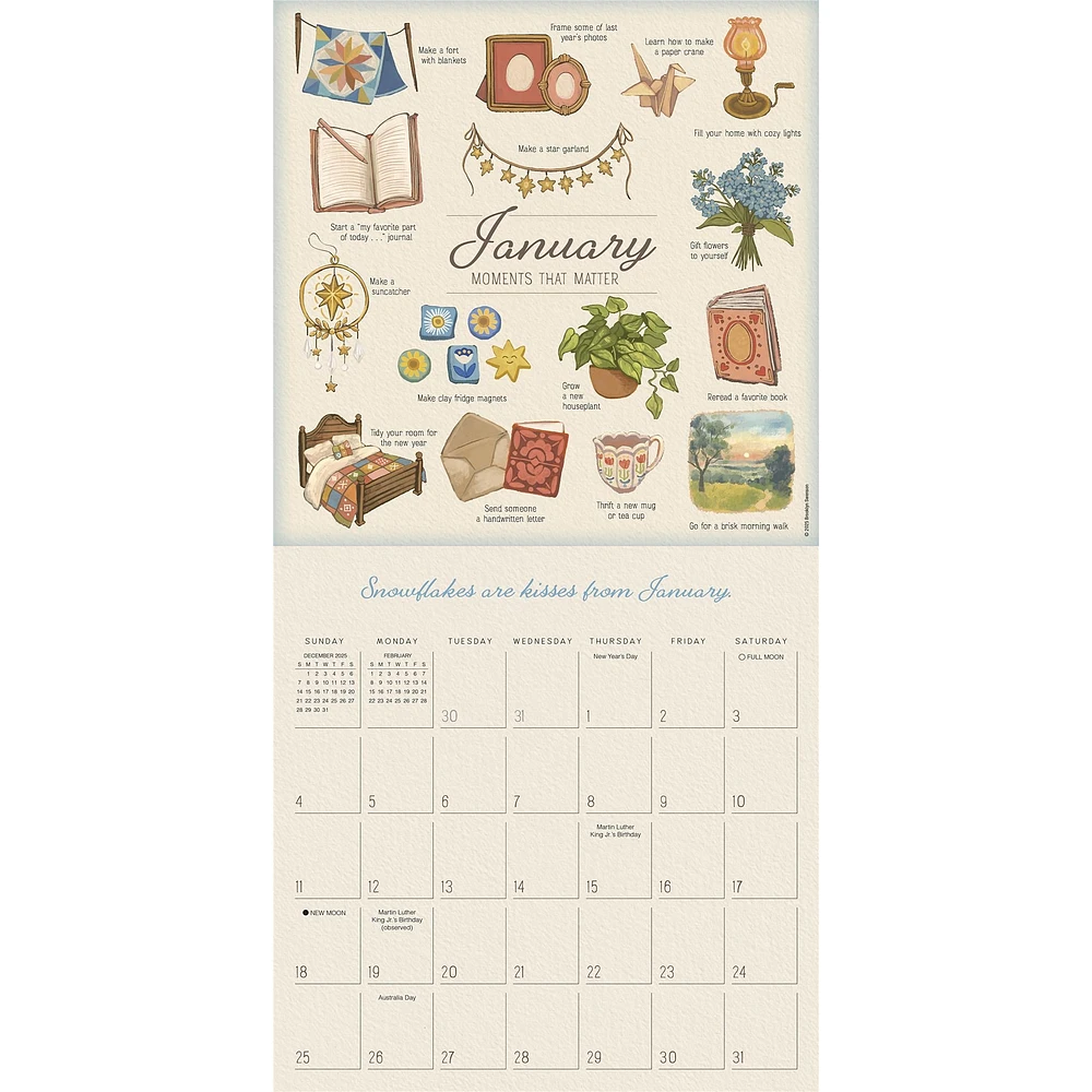 Moments That Matter 2026 Wall Calendar - Online Exclusive