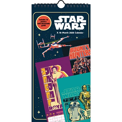 Star Wars 2026 Mini Poster Calendar