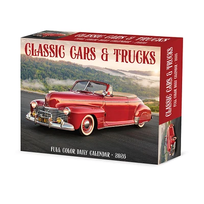 Classic Cars And Trucks 2026 Box Calendar