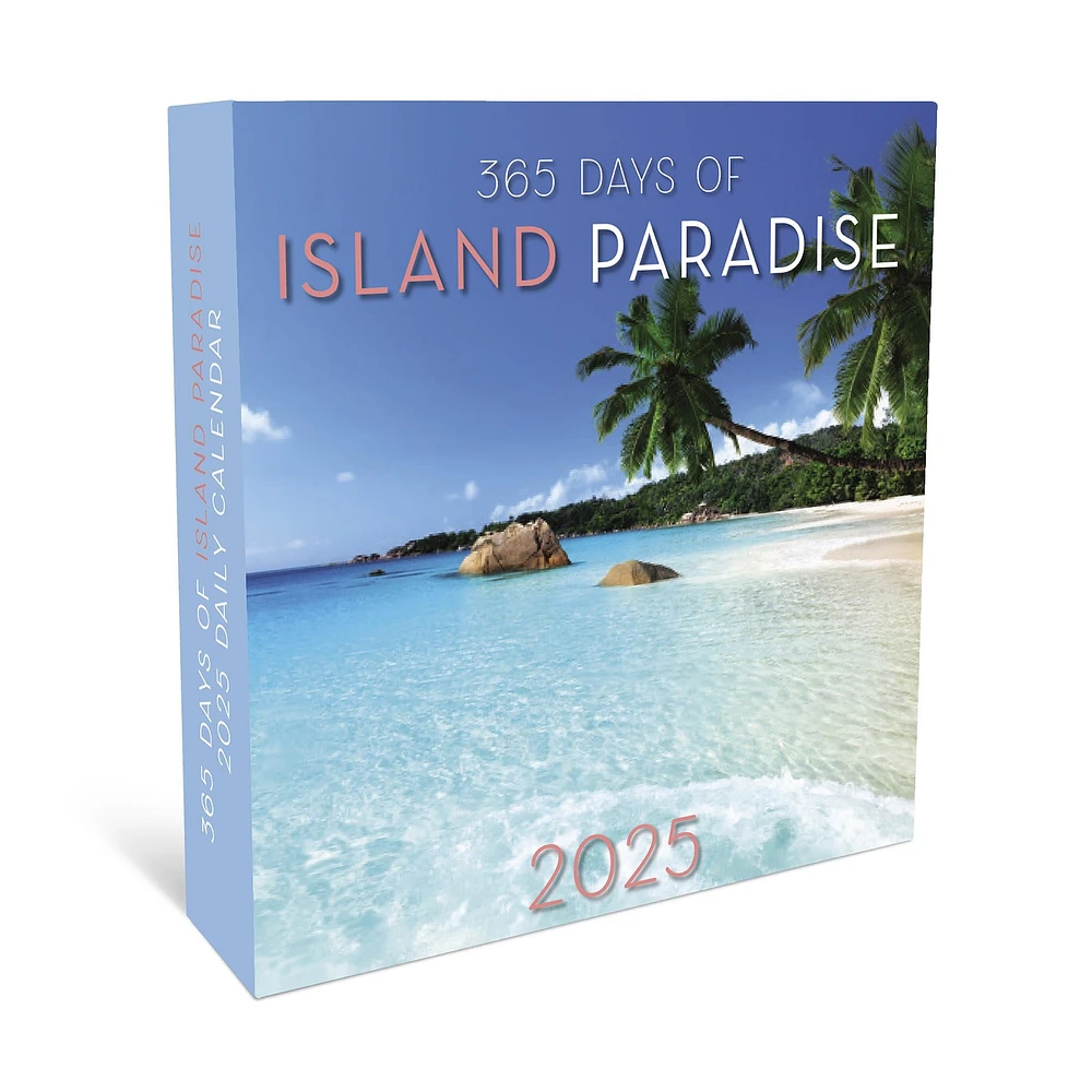 Island Paradise Box 2025 Calendar