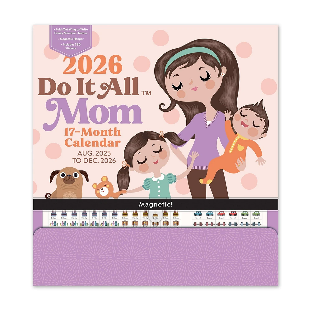 Mom Do It All 2026 Wall Calendar