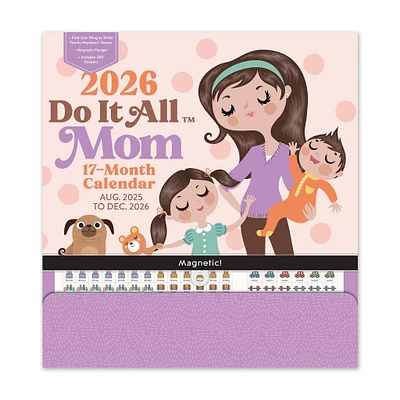 Mom Do It All 2026 Wall Calendar