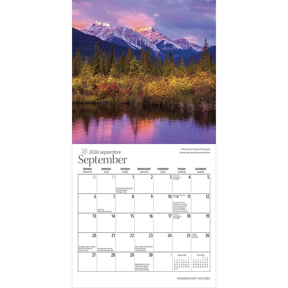 Magnificent Rockies 2026 Mini Calendar - Online Exclusive