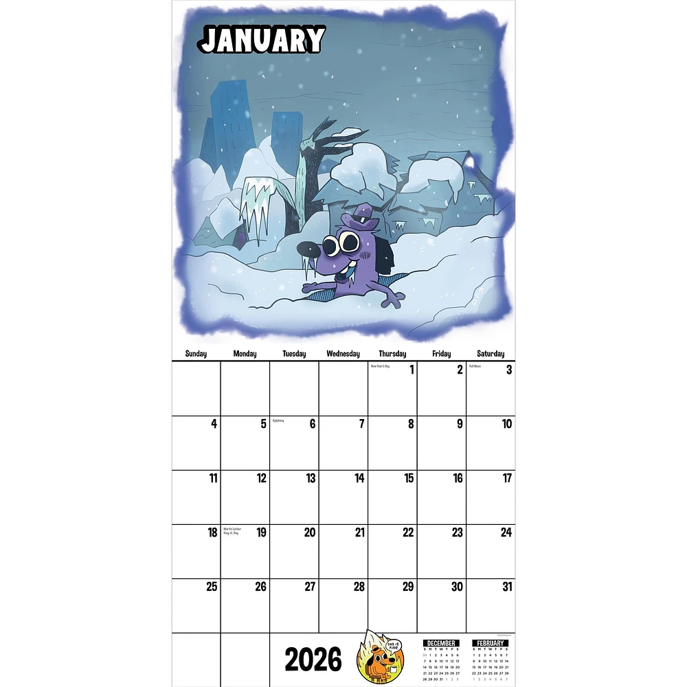 This is Fine 2026 Wall Calendar