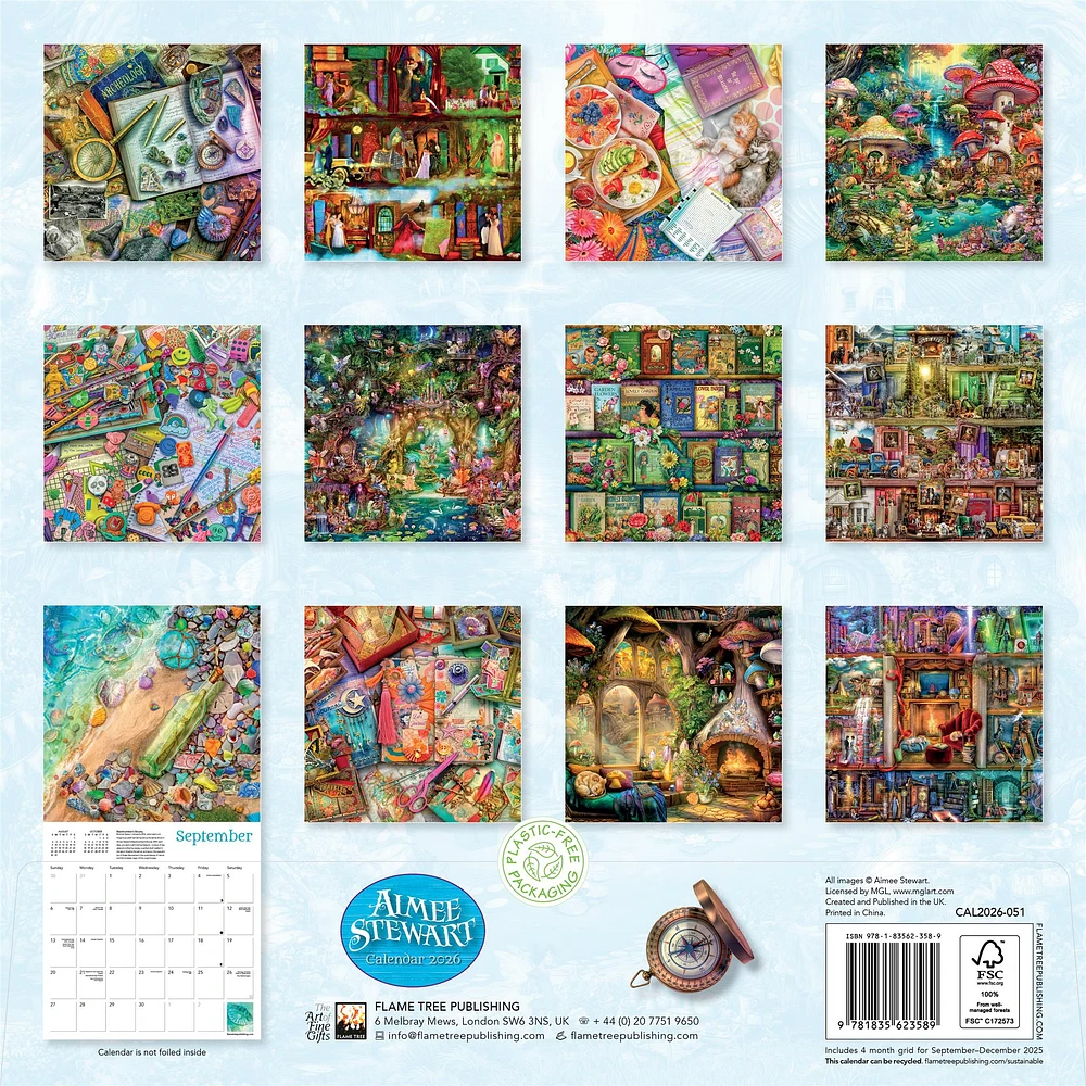 Aimee Stewart 2026 Wall Calendar - Online Exclusive