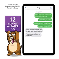 Texts From Dog 2026 Box Calendar