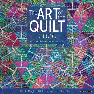 Art Of The Quilt 2026 Wall Calendar