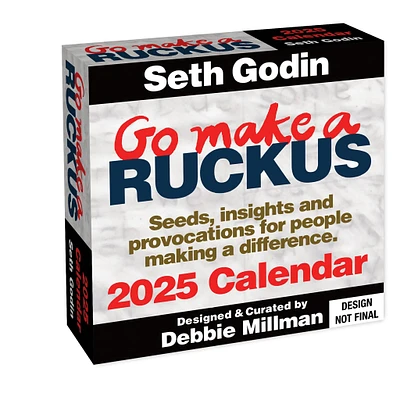 Go Make A Ruckus Box 2025 Calendar - Online Exclusive