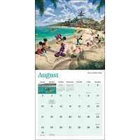 Kinkade Disney Dreams Collection Mini 2025 Calendar