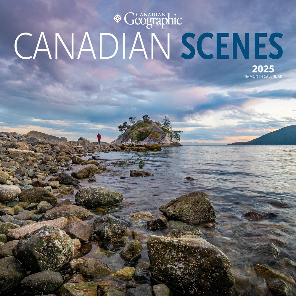 Canadian Scenes Can Geo Medium Mini 2025 Calendar