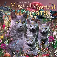 Magical Mystical Cats 2026 Wall Calendar