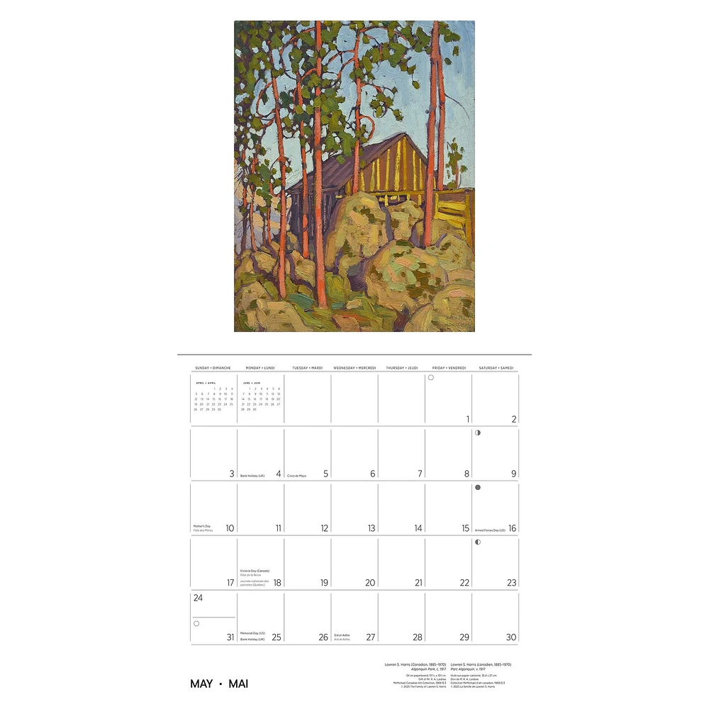 Lawren S. Harris 2026 Wall Calendar