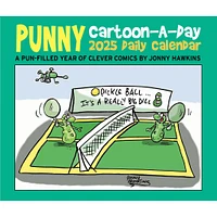 Punny Cartoon A Day By Jonny Hawkins Box 2025 Calendar - Online Exclusive