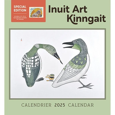 Inuit Art Cape Dorset Special Edition Wall 2025 Calendar