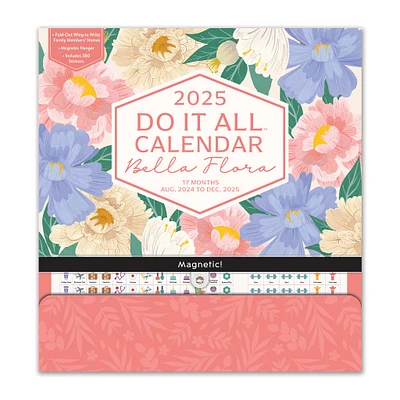 Bella Flora Do It All Wall 2025 Calendar