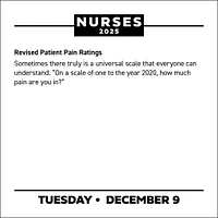 Nurses Box 2025 Calendar