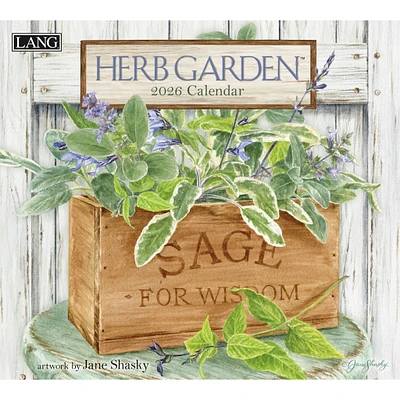 Herb Garden 2026 Wall Calendar - Online Exclusive