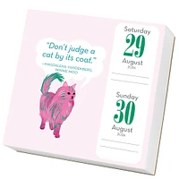 Cat Trivia 2026 Box Calendar