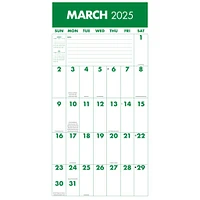 Mega Grid Wall 2025 Calendar