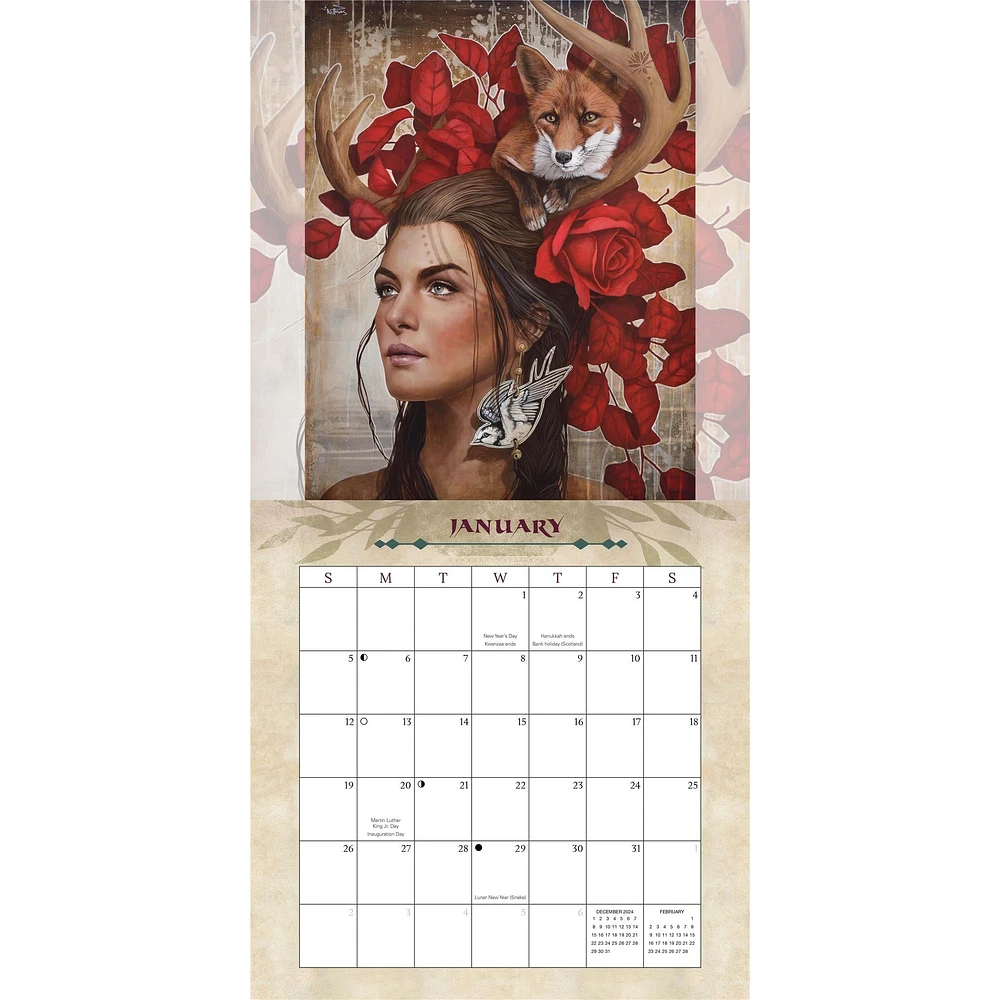 Wild Woman Rising 2026 Wall Calendar
