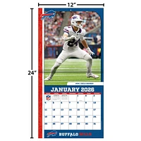 NFL Buffalo Bills 2026 Wall Calendar