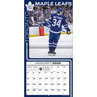 NHL Auston Matthews Toronto Maple Leafs 2026 Wall Calendar